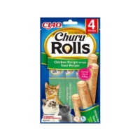 Churu Cat Rolls Pollo con Atún 4 unidades snack gatos
