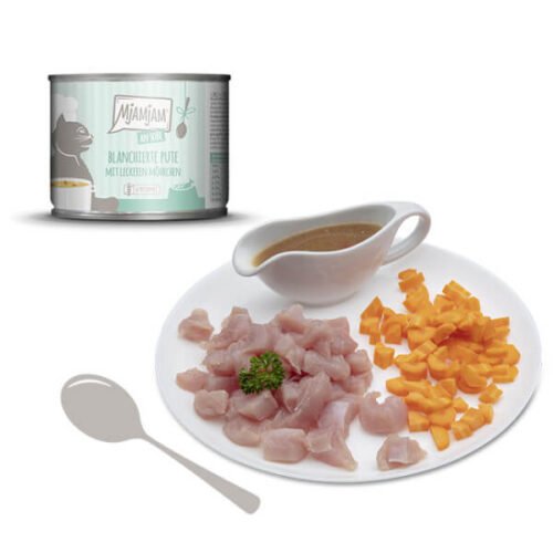 MjAMjAM Pavo Blanqueado Con Zanahorias