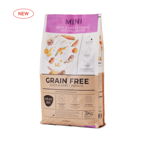 Natura Diet Grain Free Pato y Boniato Mini