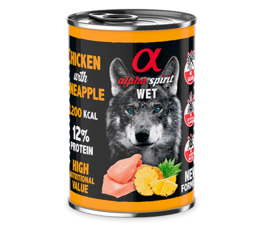 Alpha Spirit Pate de Pollo con Piña