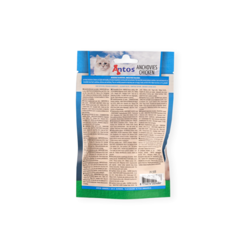 Cat Treats Anchoas con Pollo