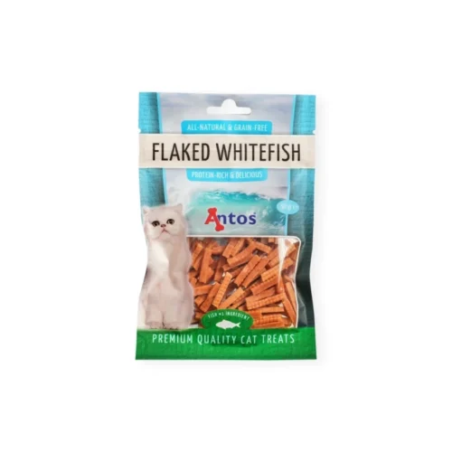 Cat Treats Tiras de Pescado Blanco