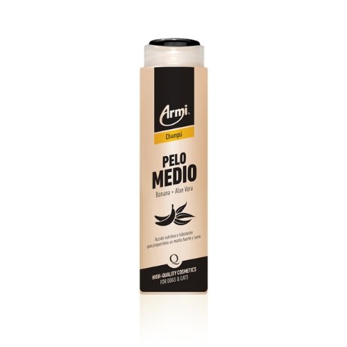 Armi Champú Pelo Medio Banana + Aloe Vera