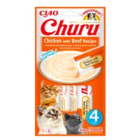 Churu Cat Receta de Pollo con Buey