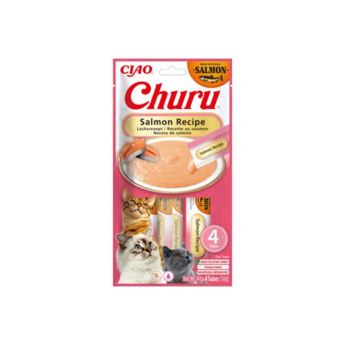 Churu Cat Receta de Salmon