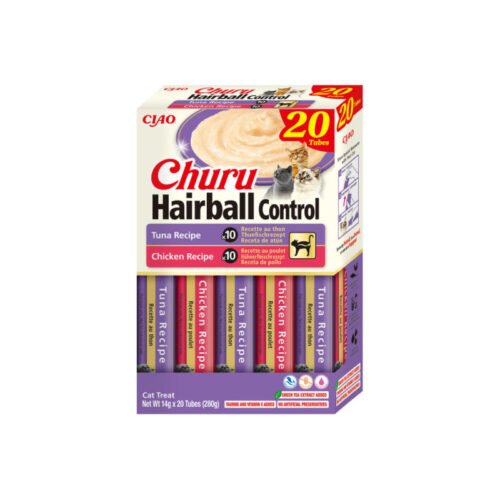 Churu Cat Hairball Atún con Pollo