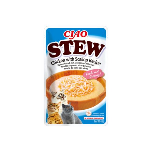 Churu Cat Estofado de Pollo con Vieira