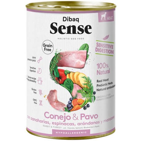Dibaq Sense Conejo y Pavo