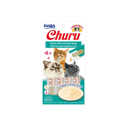 Churu Cat Receta de Pollo con Cangrejo
