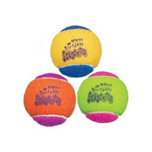 KONG Squeakair Pelotas De Cumpleaños