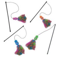 Kong Wubba Boa varita teaser con plumas