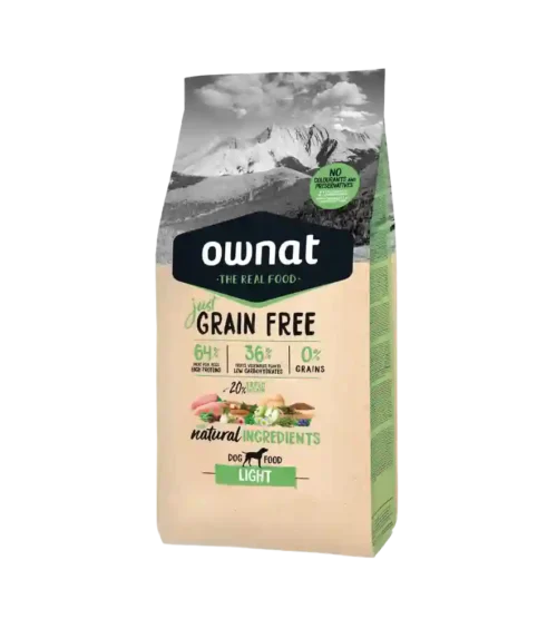 Ownat Grain Free Just Light Perros