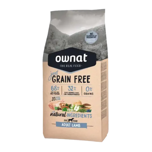 Ownat Grain Free Just Adult Cordero