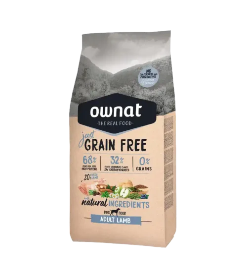 Ownat Grain Free Just Adult Cordero