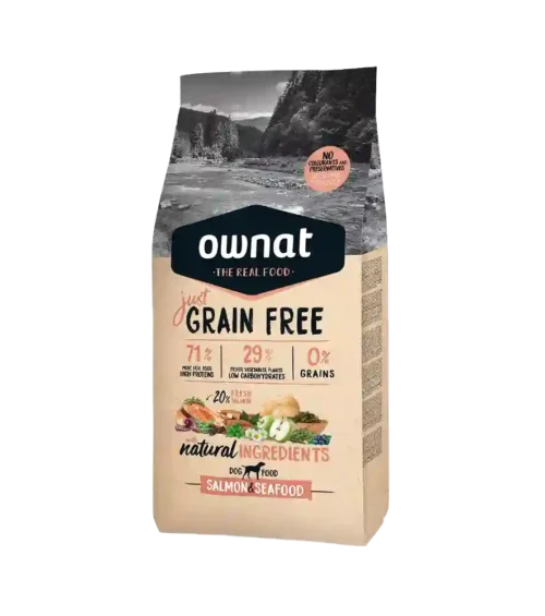 Ownat Just Grain Free Trucha Adulto