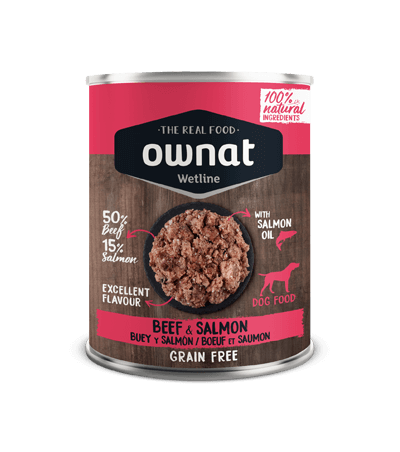 Ownat Wetline Ternera y Salmón