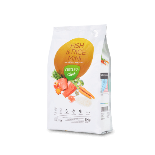 Natura Diet Pescado con Arroz Mini