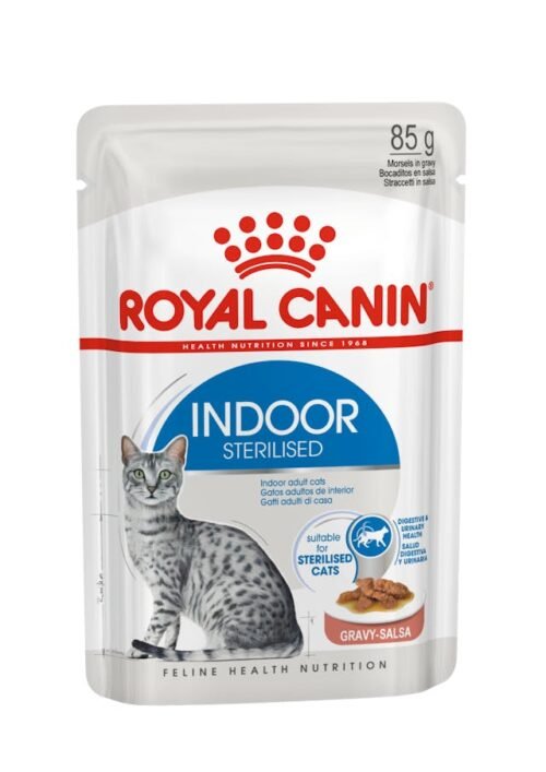 Royal Canin Indoor Sterilized Morsels In Gravy