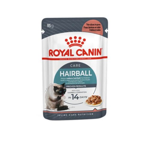 Royal Canin Hairball Care Finas Láminas En Salsa