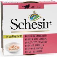 schesir-comida-humeda-gato-mediano-adulto-pollo-gambas10.8file.jpeg Schesir Pollo Con Gambas En Caldo