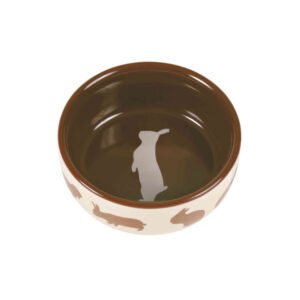 Trixie Comedero Cerámica Motivos Conejos