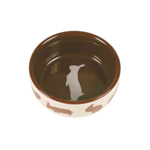 Trixie Comedero Cerámica Motivos Conejos