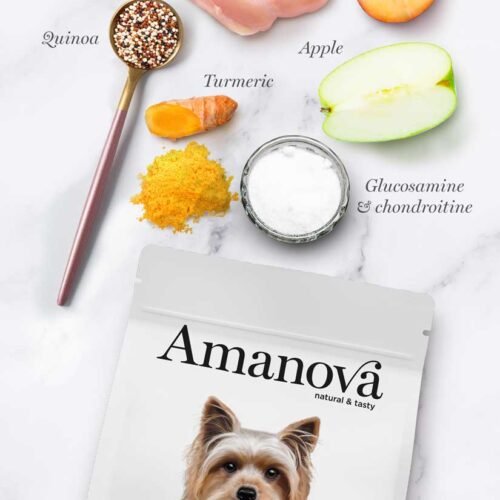 ingredientes principales pienso Amanova Adult Mini Exquisite Chicken