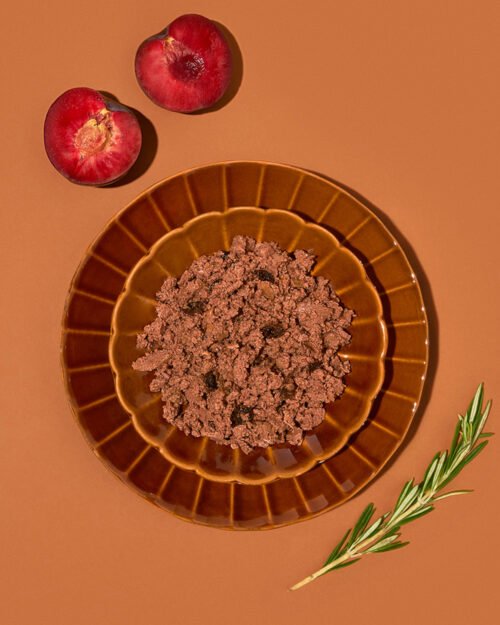 amanova-amanova-exquisite-chicken-perro-adulto-comida-humeda-pollo-amanova plato Amanova Exquisite Chicken servido