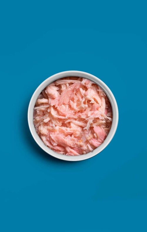 contenido del producto Amanova Pollo Y Atún Comida Húmeda Grain Free Para Gato Adulto