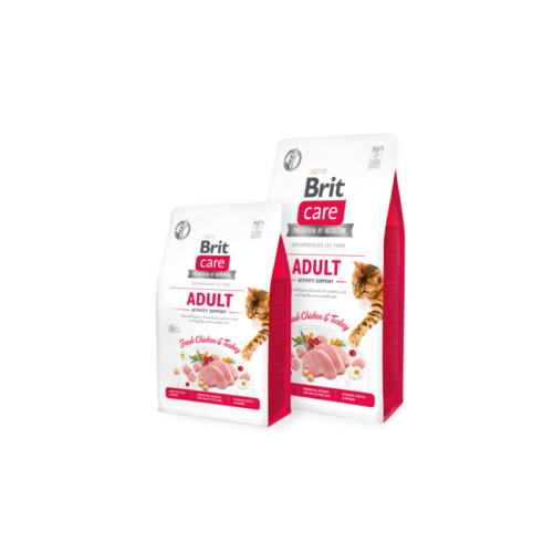Pack de comida Brit Care Cat Grain-Free Adult Activity Support