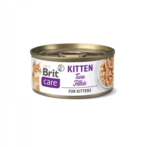 lata de comida húmeda Brit Care Cat Filetes De Atún Para Gatitos