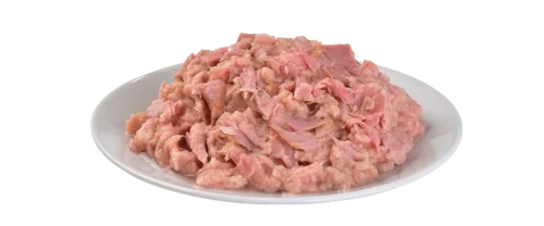 filetes de atún del producto Brit Care Cat Filetes De Atún Para Gatitos servidos en un plato