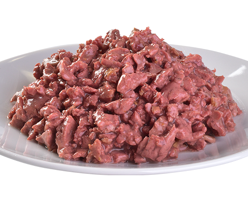 filetes en salsa brit care cat pouch kitten tender turkey in gravy 85 g en un plato blanco