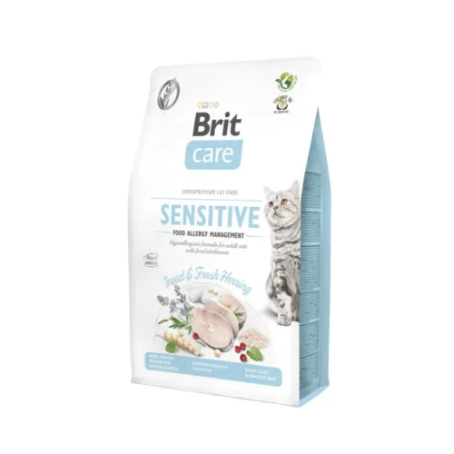Pack de comida Brit Care Cat Grain-Free Sensitive Allergy Management
