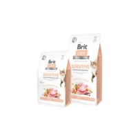 Pack de comida Brit Care Cat Sensitive Healthy Digestion Delicate Taste