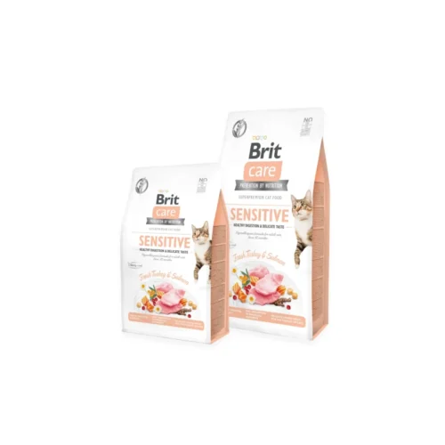 brit-care-cat-sensitive-gato-adulto-digestion-sensible Pack de comida Brit Care Cat Sensitive Healthy Digestion Delicate Taste