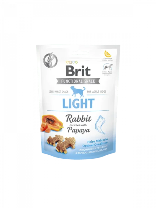 Brit Care Functional Snack Light para perros 150 g en envase frontal