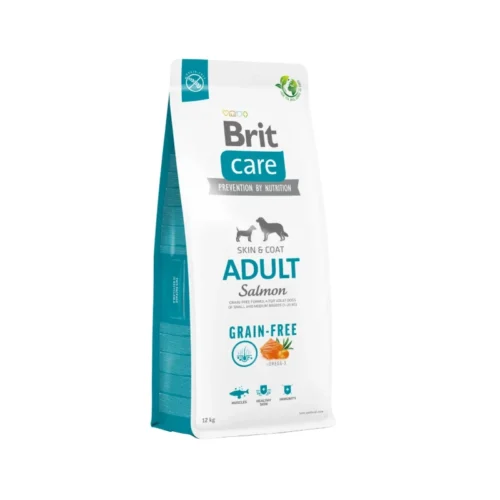 pack frontal del pienso brit care grain free adult salmon