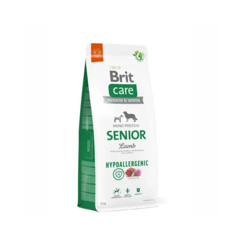pack frontal del pienso brit care senior cordero y arroz