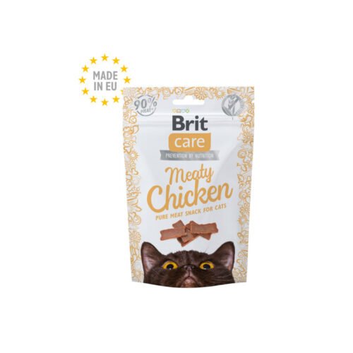 Snack de pollo Brit Care Cat Snack Meaty Chicken 50g