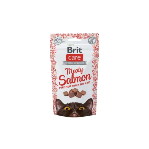 Snack semihúmedo Brit Care Cat Snack de Salmón 50g