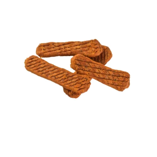 barritas de salmón con pollo brit jerky protein bar