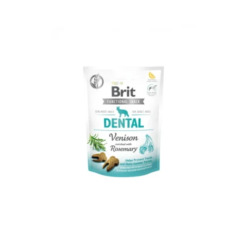Snack funcional Brit Care Dental con venado y romero