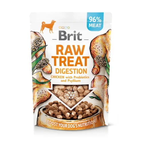 brit-rawtreat-gato-adulto-snack-funcional Snack funcional Brit Raw Treat Digestion con pollo