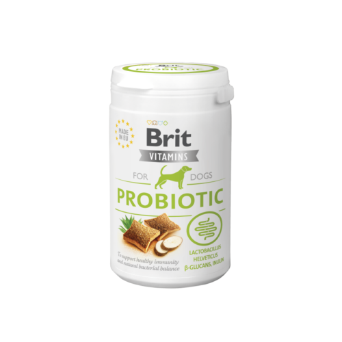 envase suplemento brit care vitamins probiotic 150 g