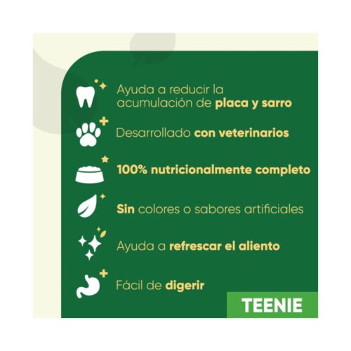 Iconografía de beneficios del producto Greenies Snacks Dentales Para Perros