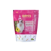 Orycs Alimento Para Cobayas Baby Junior Guinea Pig en bolsa de 700 g rosa