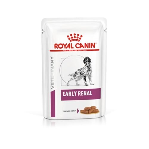 Royal Canin Early Renal Finas Láminas en Salsa Perro pack frontal
