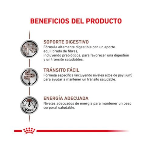 Más beneficios de Royal Canin Gastro Intestinal Fibre Response gato