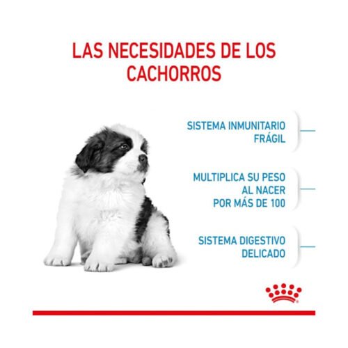 Tabla de raciones Royal Canin Giant Puppy